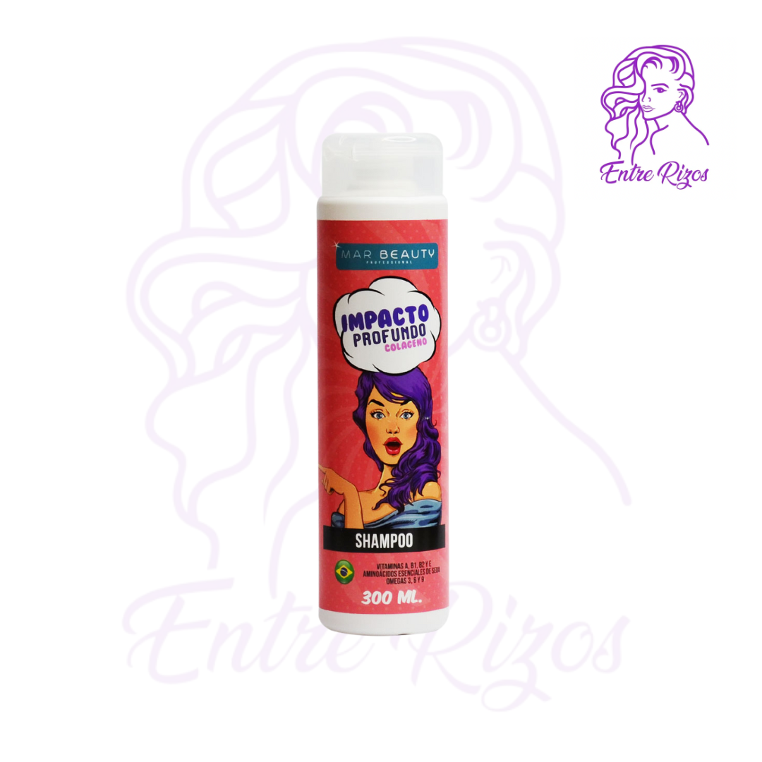 Shampoo Impacto Profundo 300ml Mar Beauty