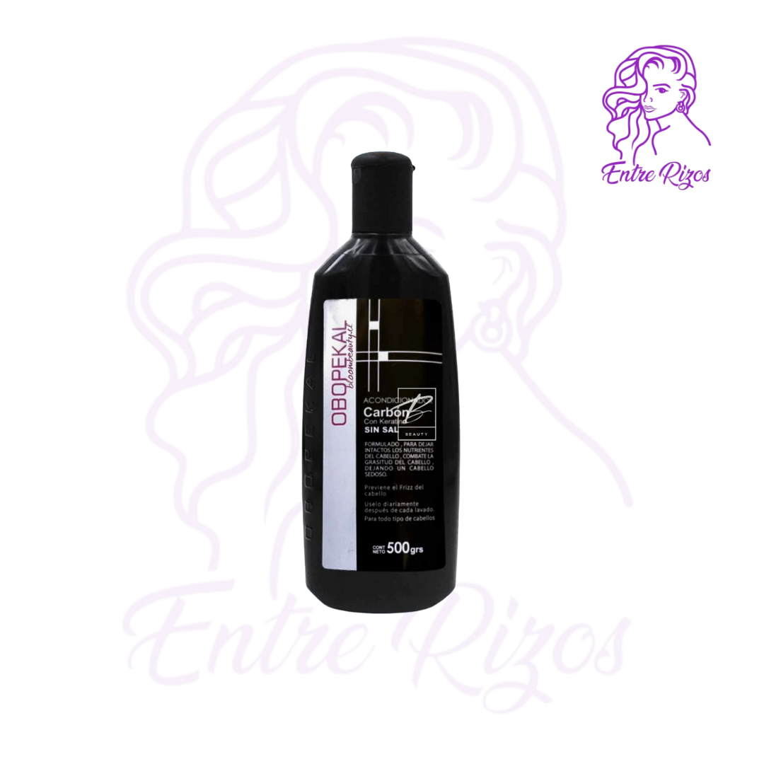 Acondicionador Carbón Vegetal 500ml – Obopekal