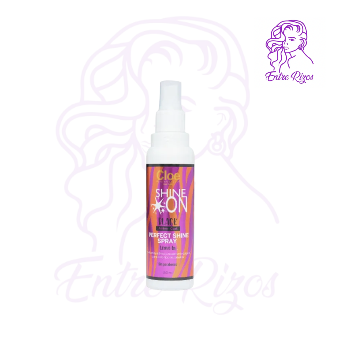 Cloe Shine On Black Brillo Instantáneo Y Accion Anti-quiebre 150ml