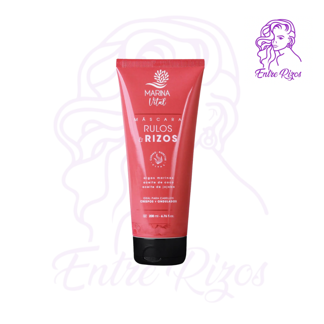 Mascara Rulos Y Rizos Marina Vital 200ml