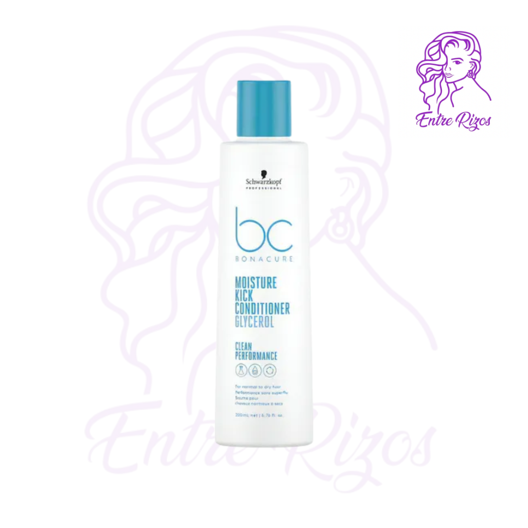 Acondicionador Moisture Kick Bonacure 200ml Schwarzkopf