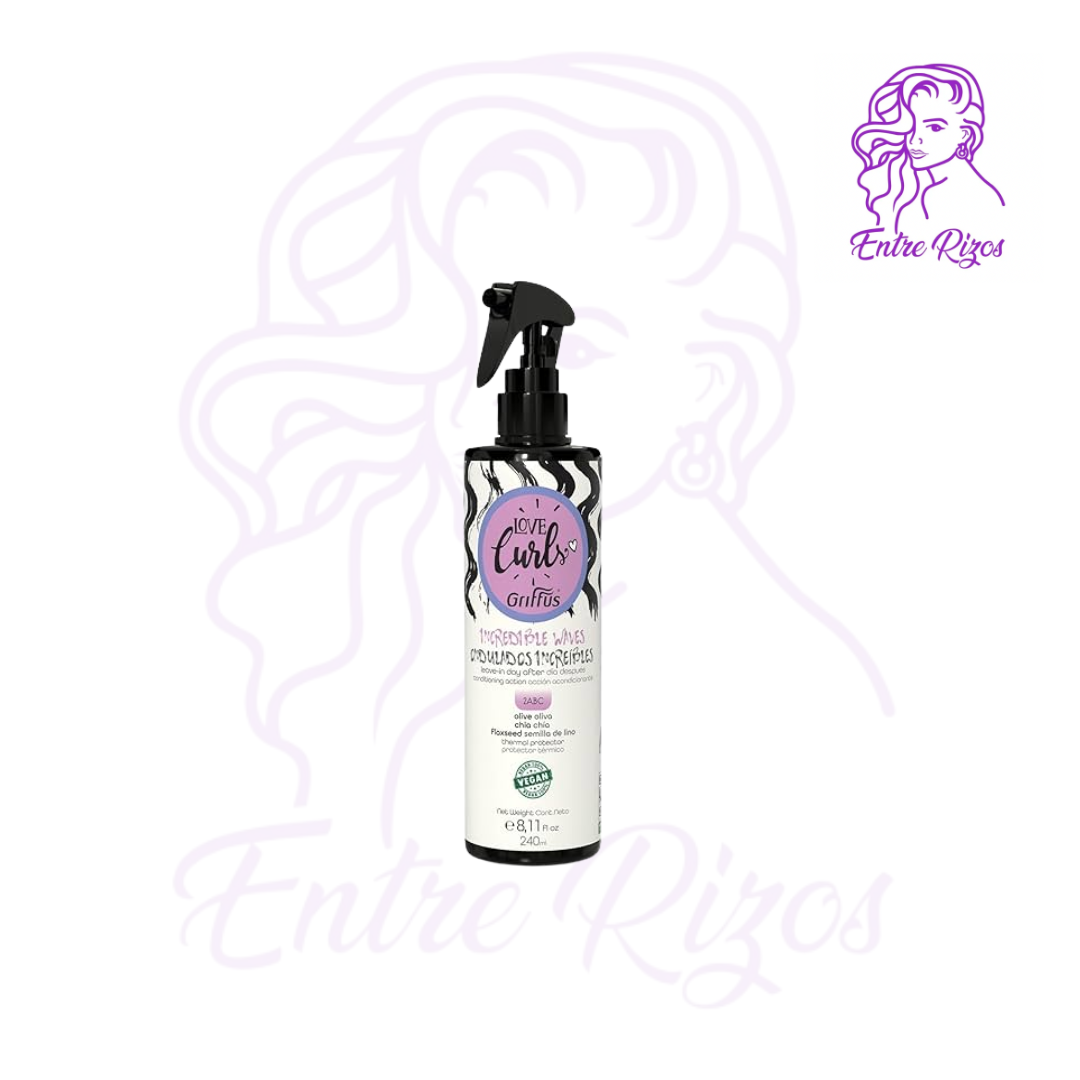 Griffus Spray Térmico Ondas Increíbles Love Curls 240ml