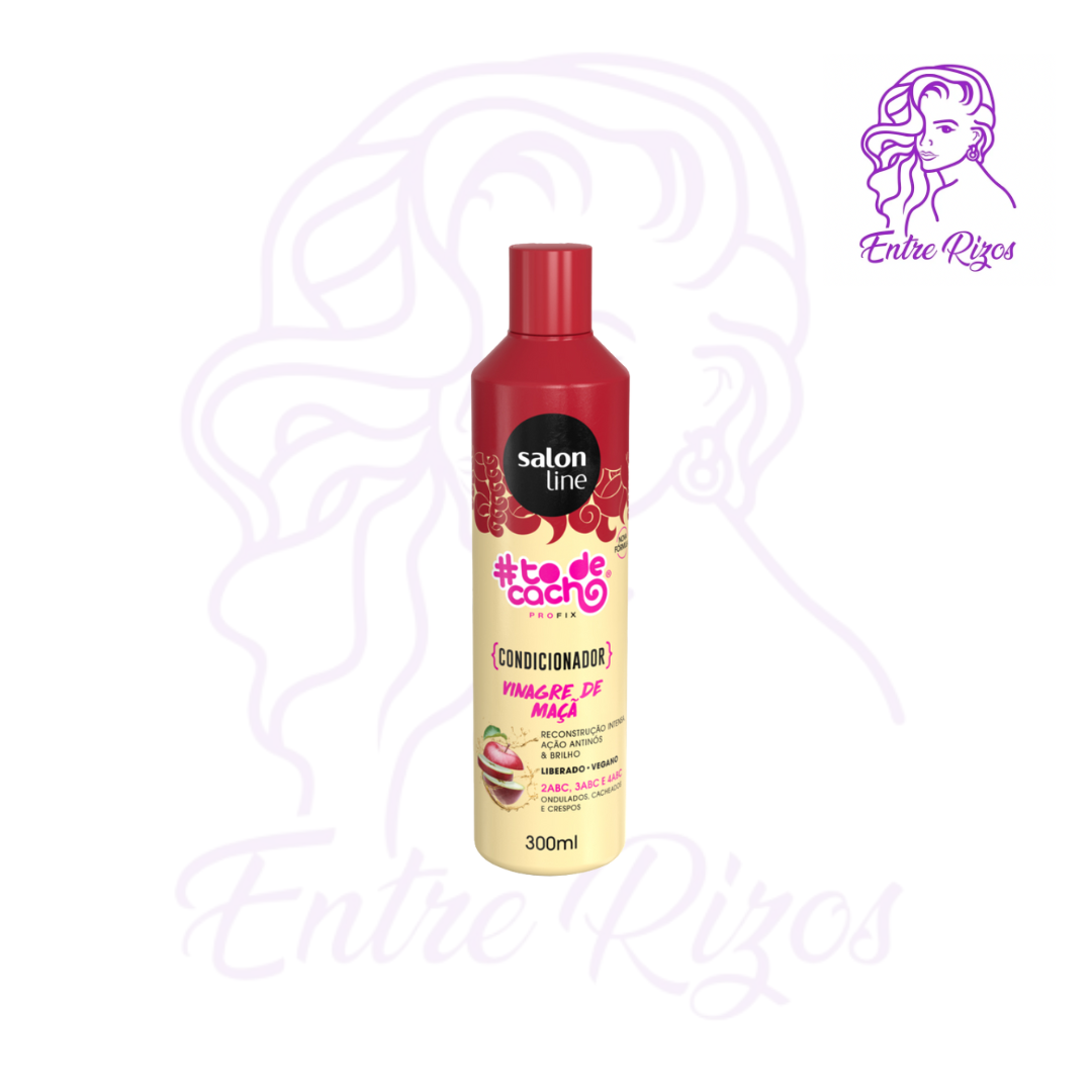 Acondicionador Vinagre de Manzana Tôde Cacho Salon Line 300ml
