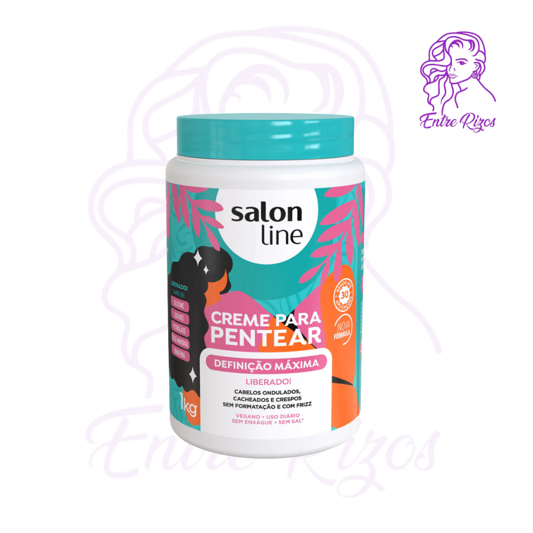 Crema de Peinar Definición Máxima Liberado 1000g Salon Line