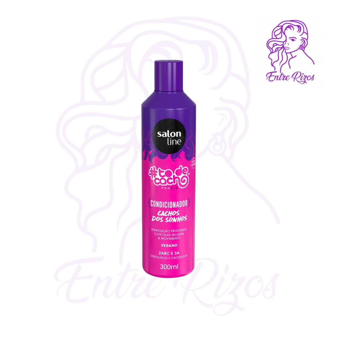 TôdeCacho Acondicionador Cachos dos Sonhos 300 ml Salon Line