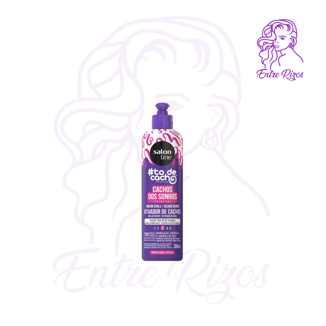 Salon Line TôdeCacho Cachos dos Sonhos Activador de Rizos 300ml