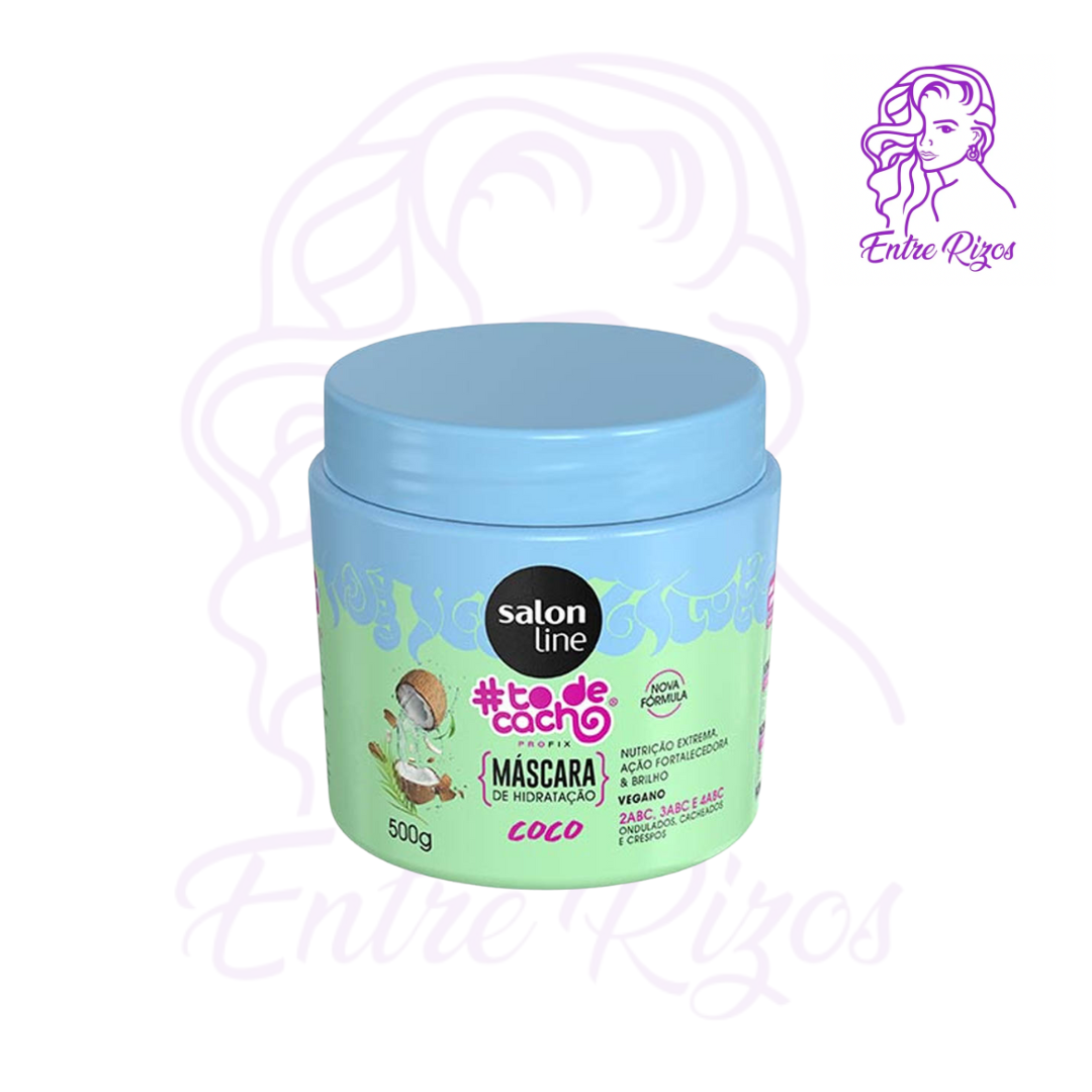 Máscara Tô de Cachos Coco 500g Salon Line