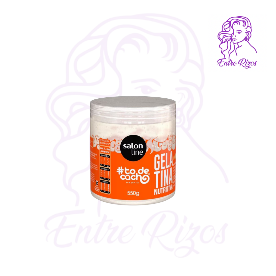 Gelatina Nutritiva #Tô de Cachos 550g Salon Line