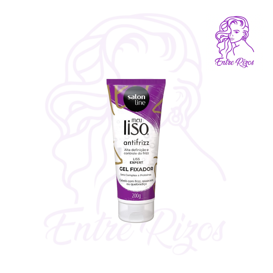 Meu Liso Gel Fijador Antifrizz 200g Salon Line