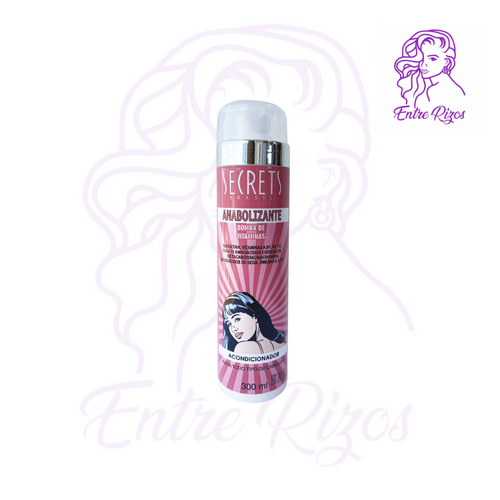 Acondicionador Anabolizante 300ml Secrets Brasil