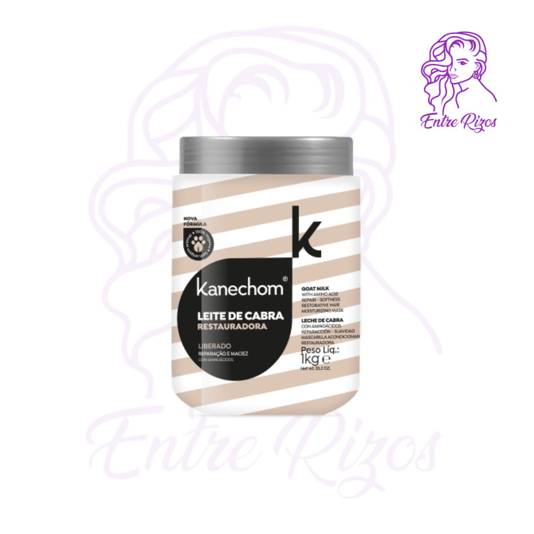 Máscara Acondicionadora Leche de Cabra 1kg Kanechom