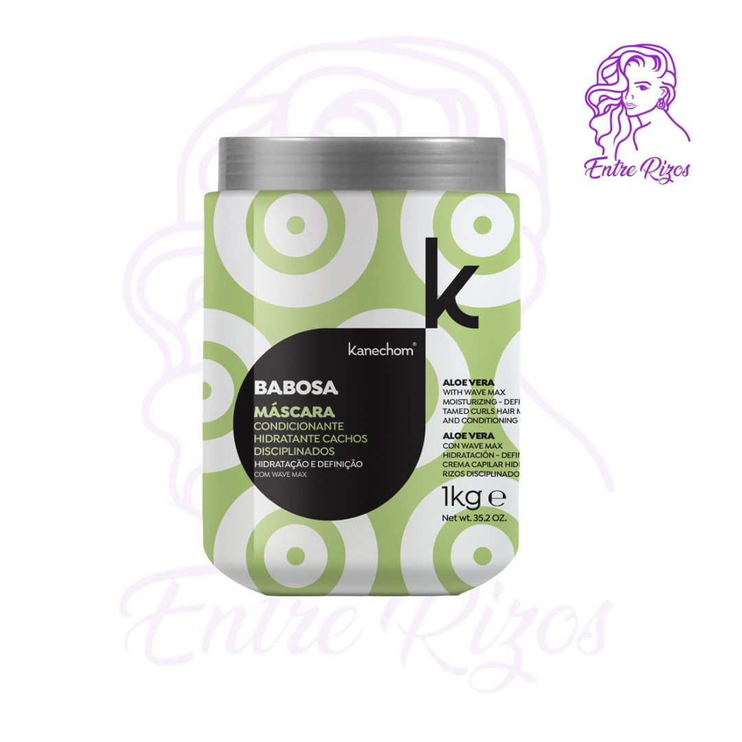 Máscara Capilar Acondicionadora Babosa (Aloe Vera) 1kg – Kanechom