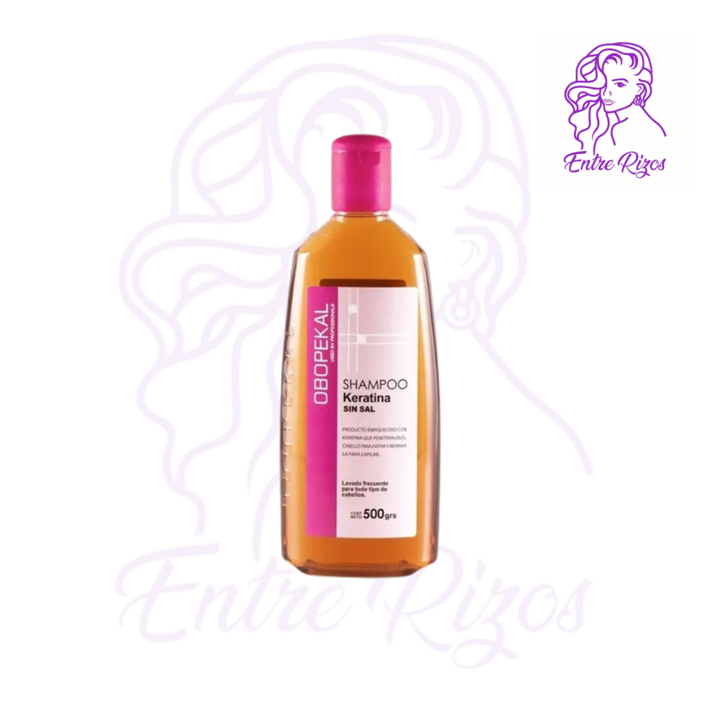 Shampoo Keratina Sin Sal 500ml – Obopekal