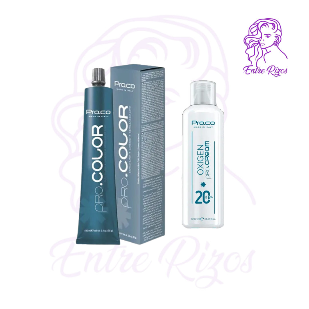 Tintura Pro.Color + Oxidante 100ml