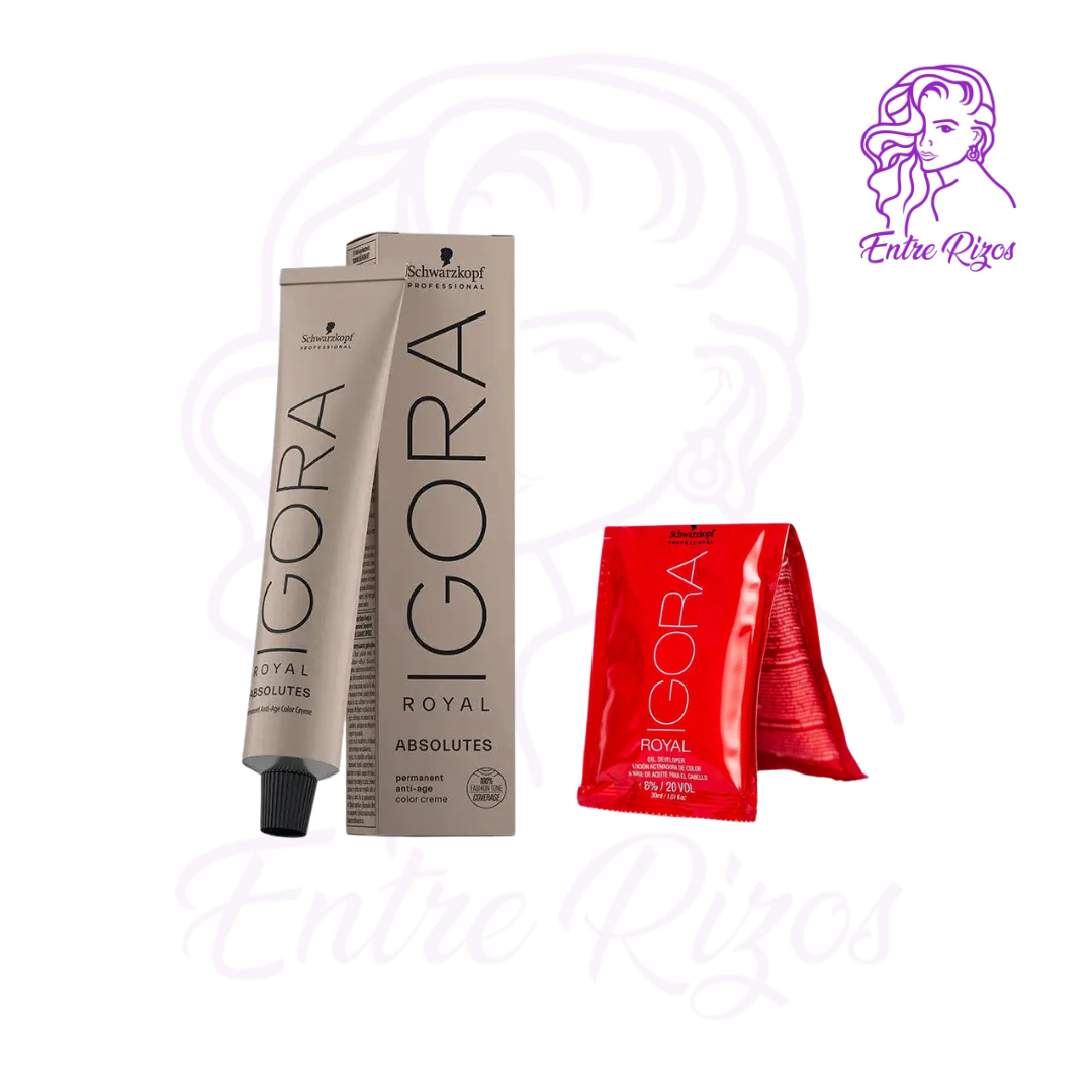 Tintura Igora Absolute + Oxidante 60ml