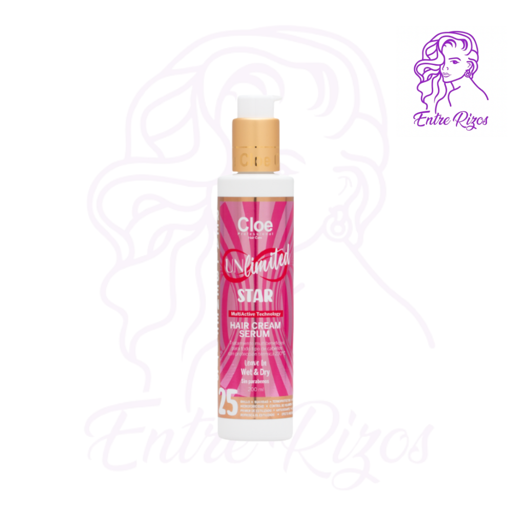 25 Beneficios Cloe Unlimited Star 200ml Leave In