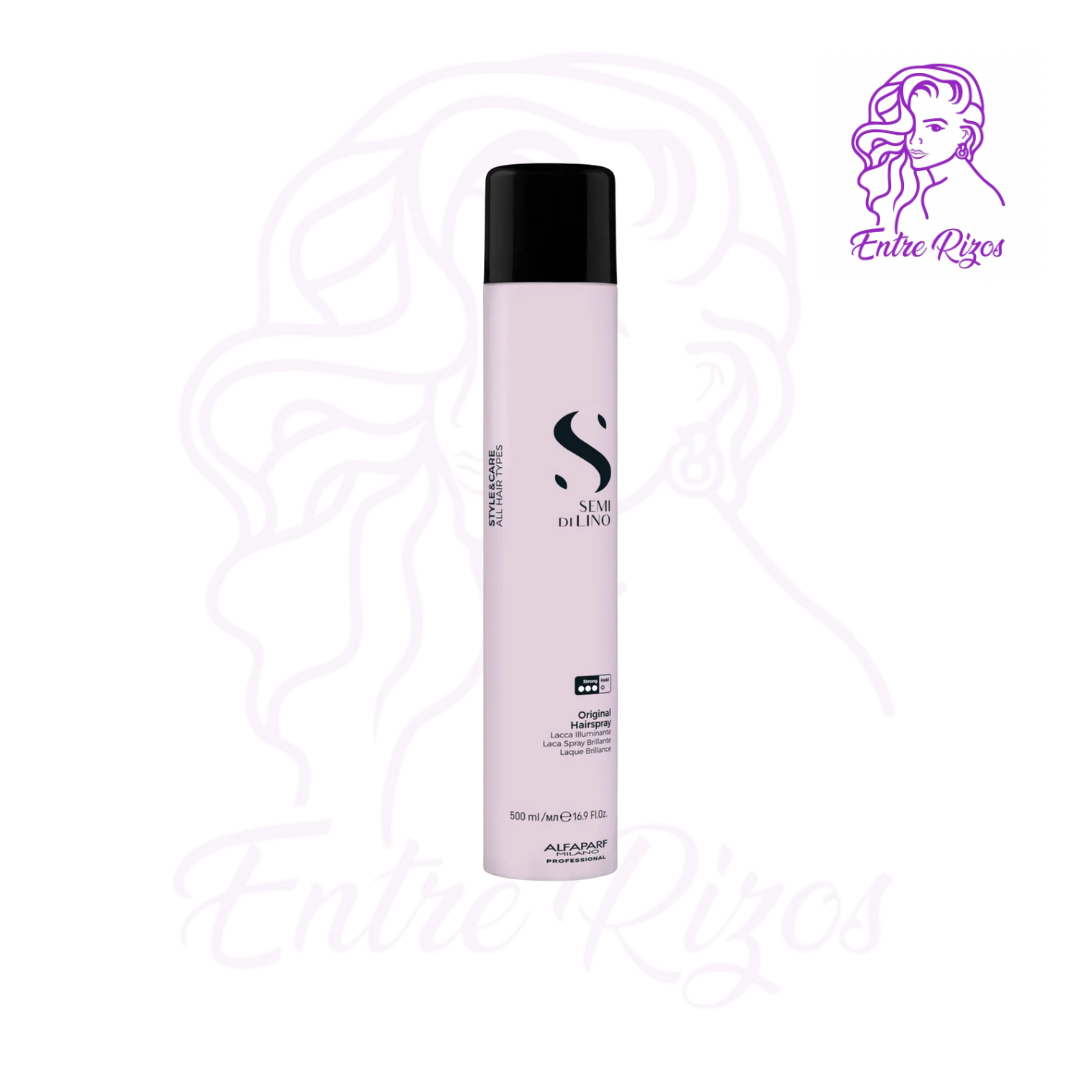 Laca en Spray Iluminadora Fijación Fuerte 300ml Alfaparf