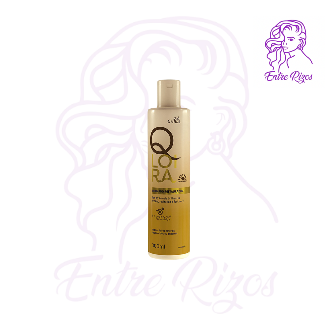 Shampoo Restaurador Qloira 300 ml Griffus