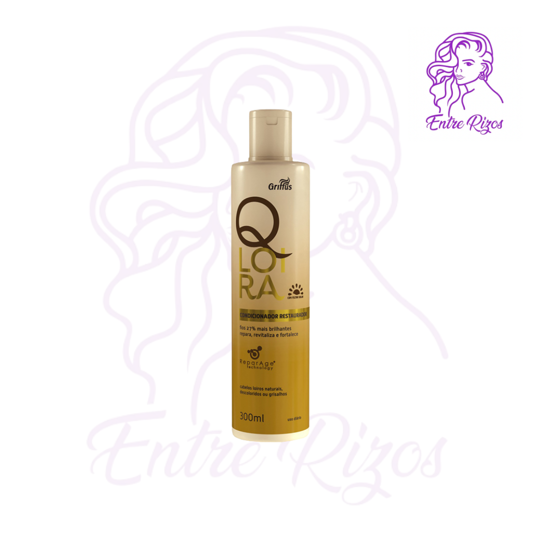 Acondicionador Restaurador Qloira 300ml Griffus
