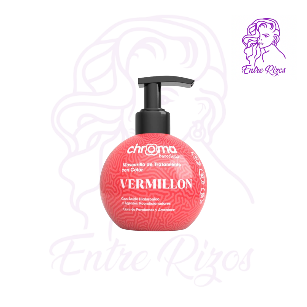 CHROMA BARCELONA VERMILLÓN Mascarilla con color 250ml