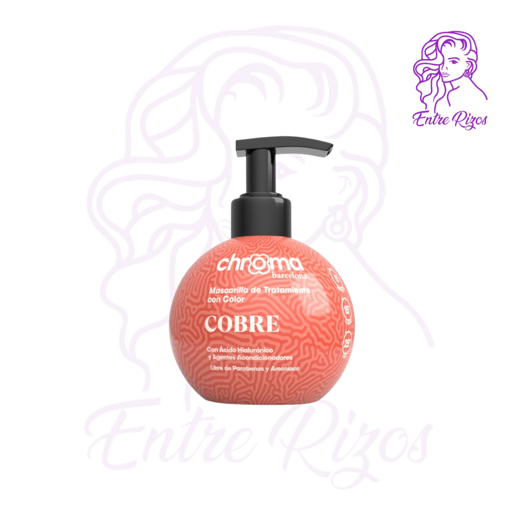 Chroma Barcelona Matizador Semi Permamente 250ml Tono Cobre Chroma Barcelona