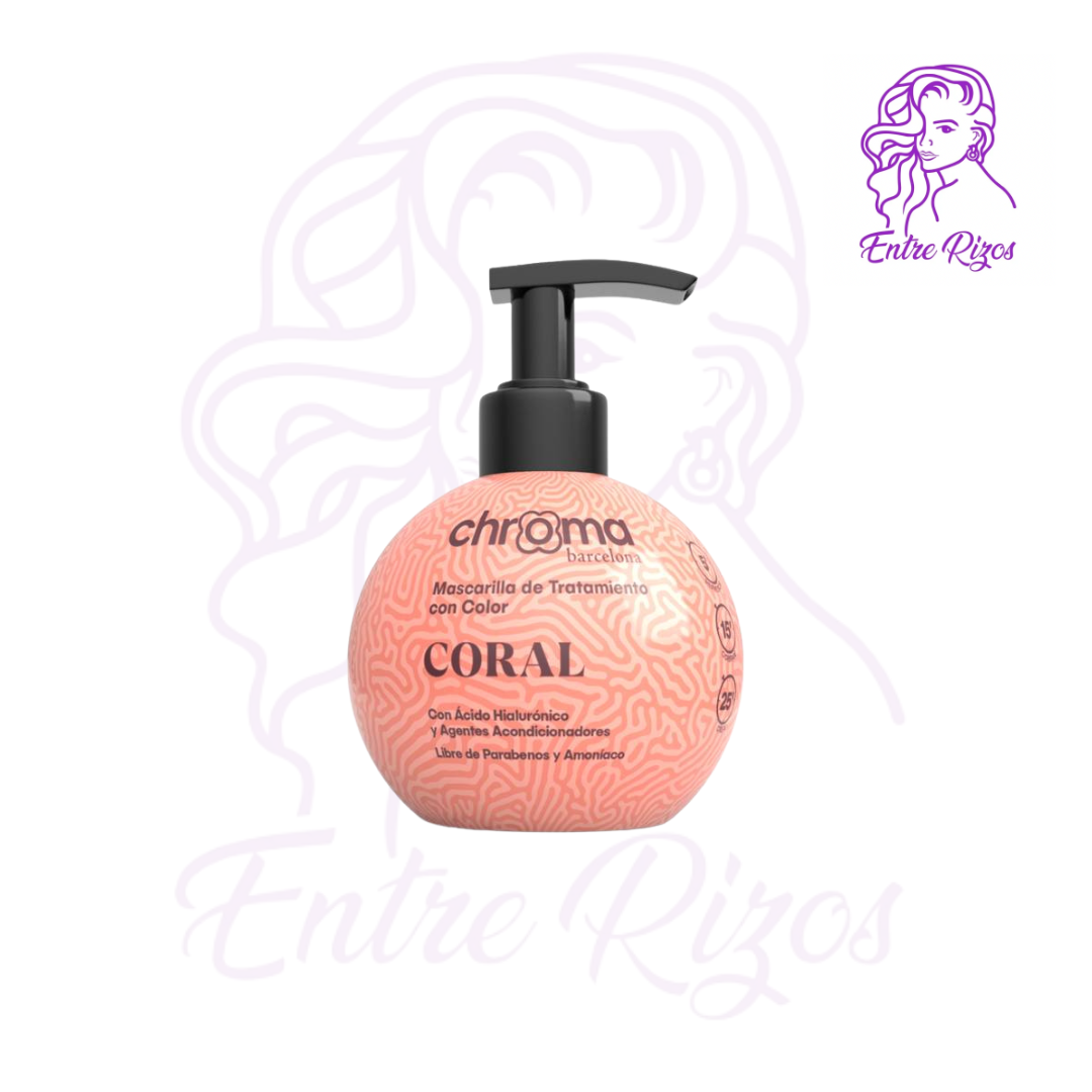 Chroma Barcelona Matizador Semi Permamente Coral 250ml