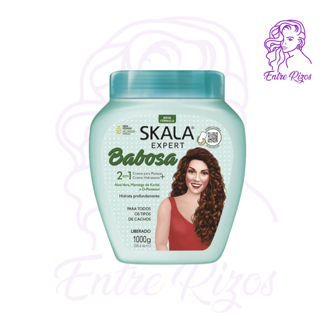 Mascara de Tratamiento 2 en 1 Babosa Aloe Vera Skala 1kg