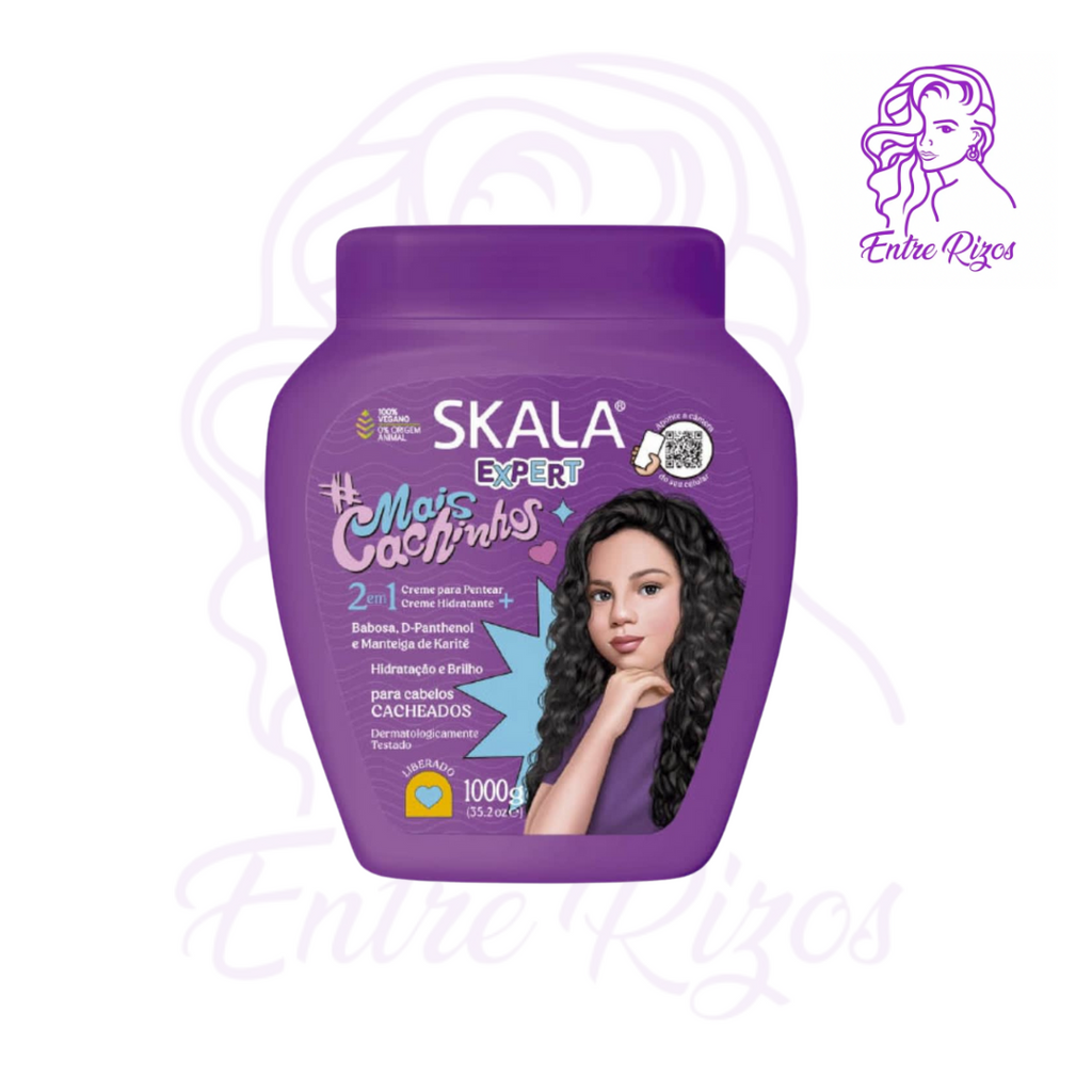 Mascara Capilar Mais Cachinhos 2 En 1 Skala 1kg