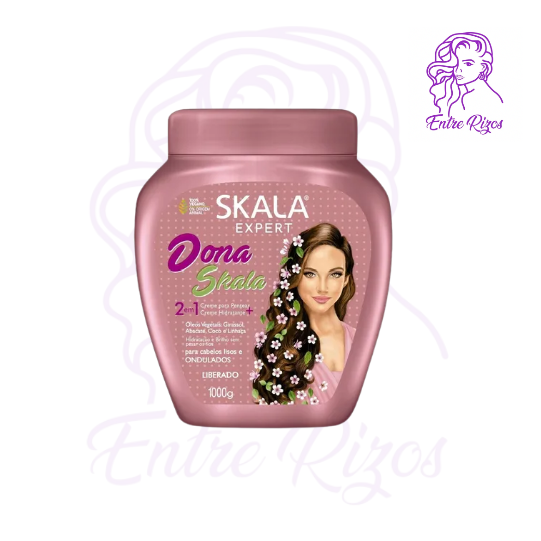 Mascara Dona, Nutricion Y Brillo 2 En 1 Skala 1kg
