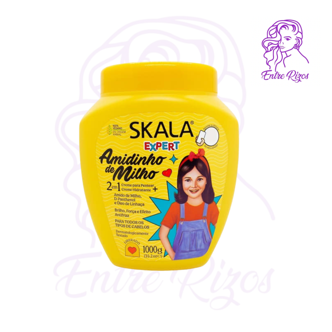 Máscara de Tratamiento 2 en 1 Almidon de Maiz Kidz Skala 1kg