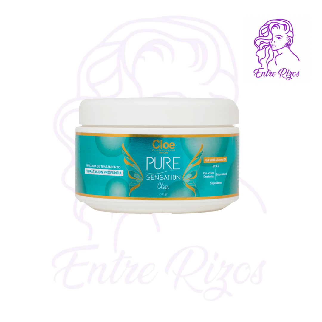 Máscara Cloe Pure Sensation Clear 270gr