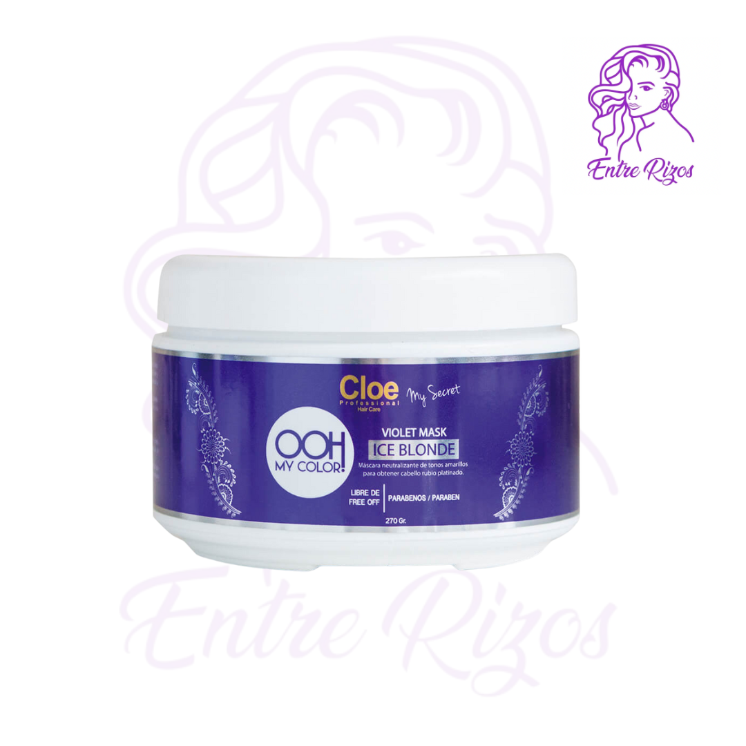 Ooh My Color Violet Mask Ice Blonde Cloe 270gr