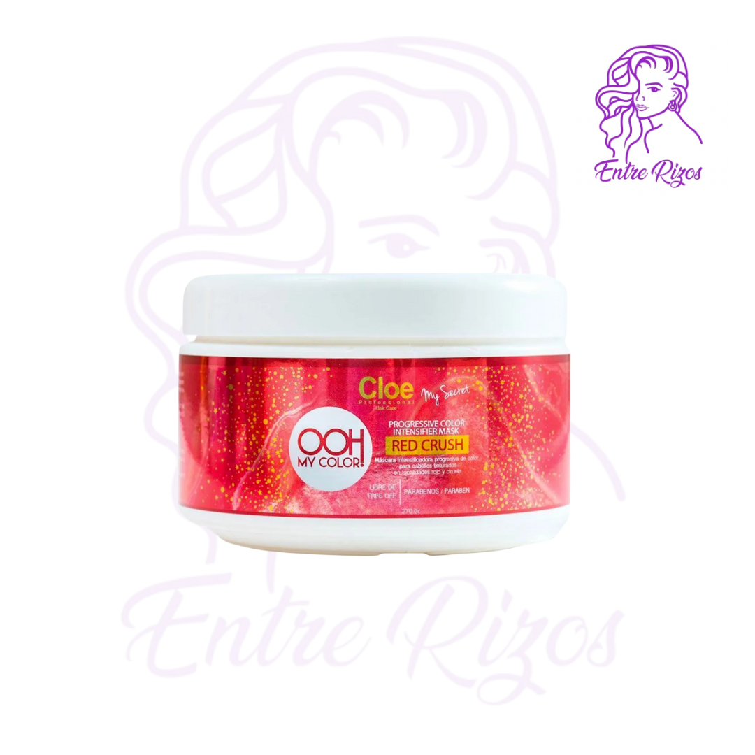 Máscara OoH My Color Red Crush Cloe 270g