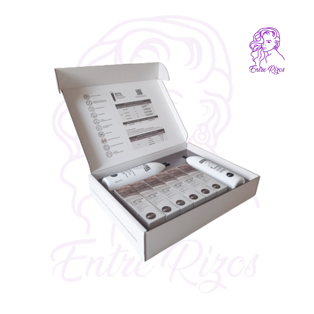 Kit earthia color CAJA ESTILISTA