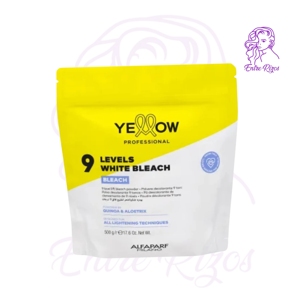 Polvo Decolorante Yellow Bleach 9 Niveles (500 g)