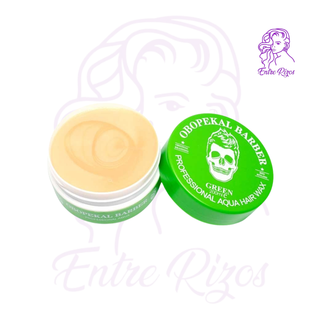 Cera Modeladora Obopekal Barber Green Matte (200ml)