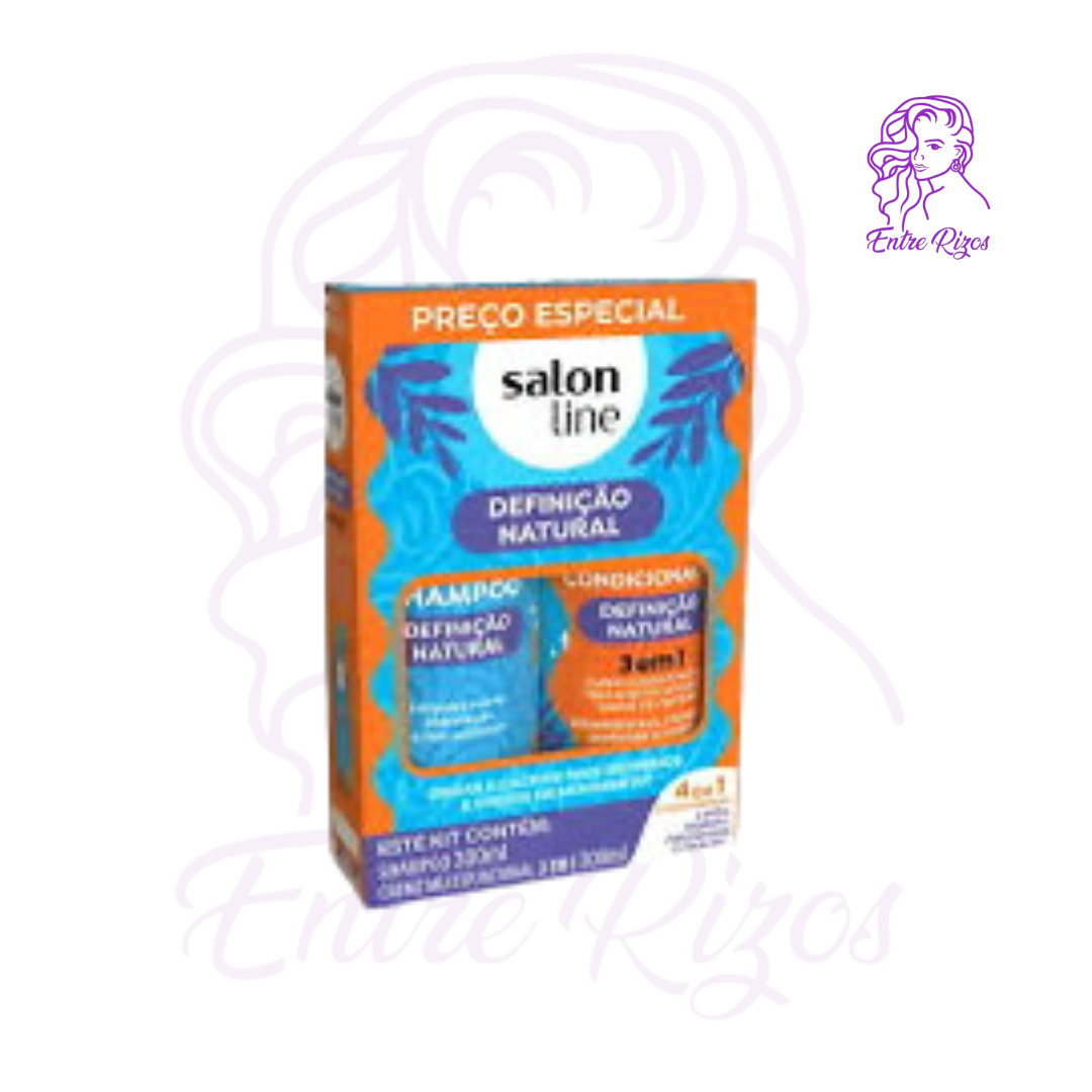 Pack Shampoo y Acondicionador Definición Natural