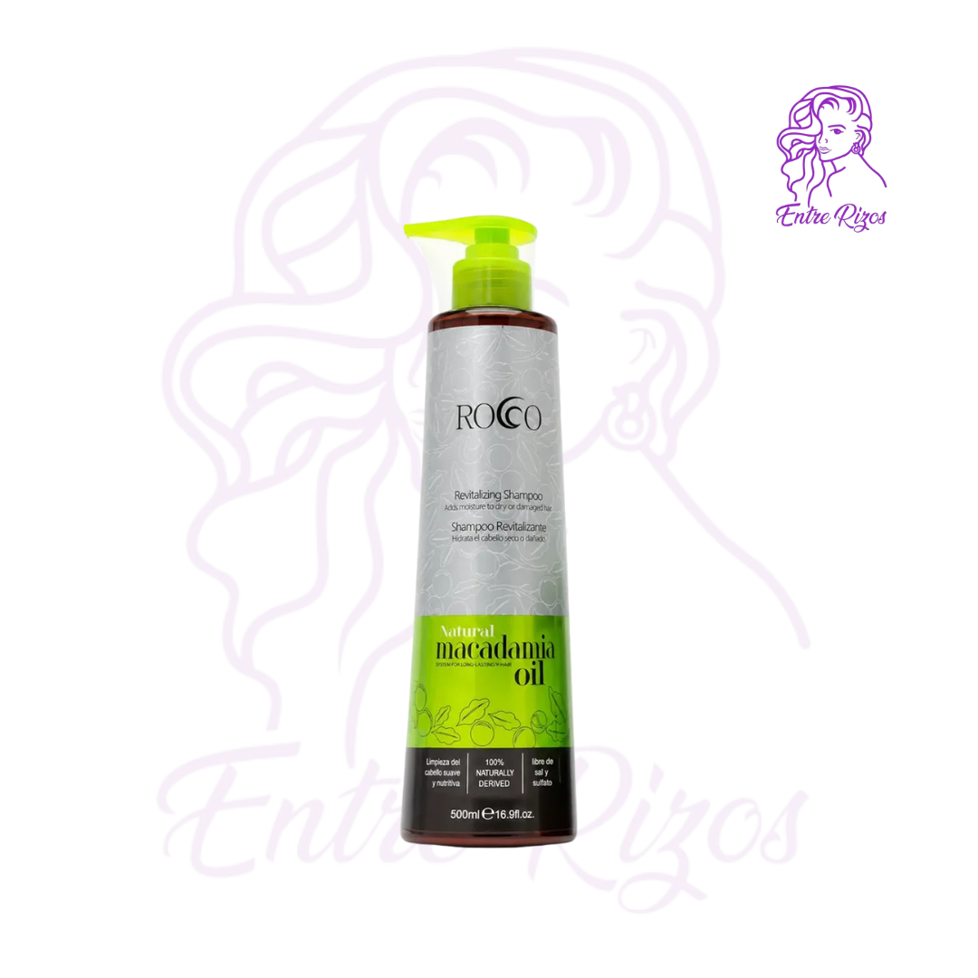 Shampoo Nutritivo de Macadamia (500 ml)