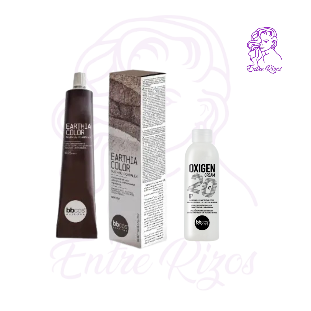 Tintura Earthia Color 100ml + Oxidante